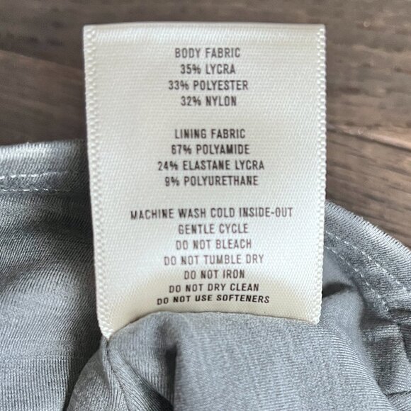 Tracksmith Women's NDO Winter Run Tights Size XS Grey Reflective Lined Athletic - Picture 9 of 9